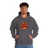 Grillmaster Hoodie – Flame Badge Front + Demon BBQ Back